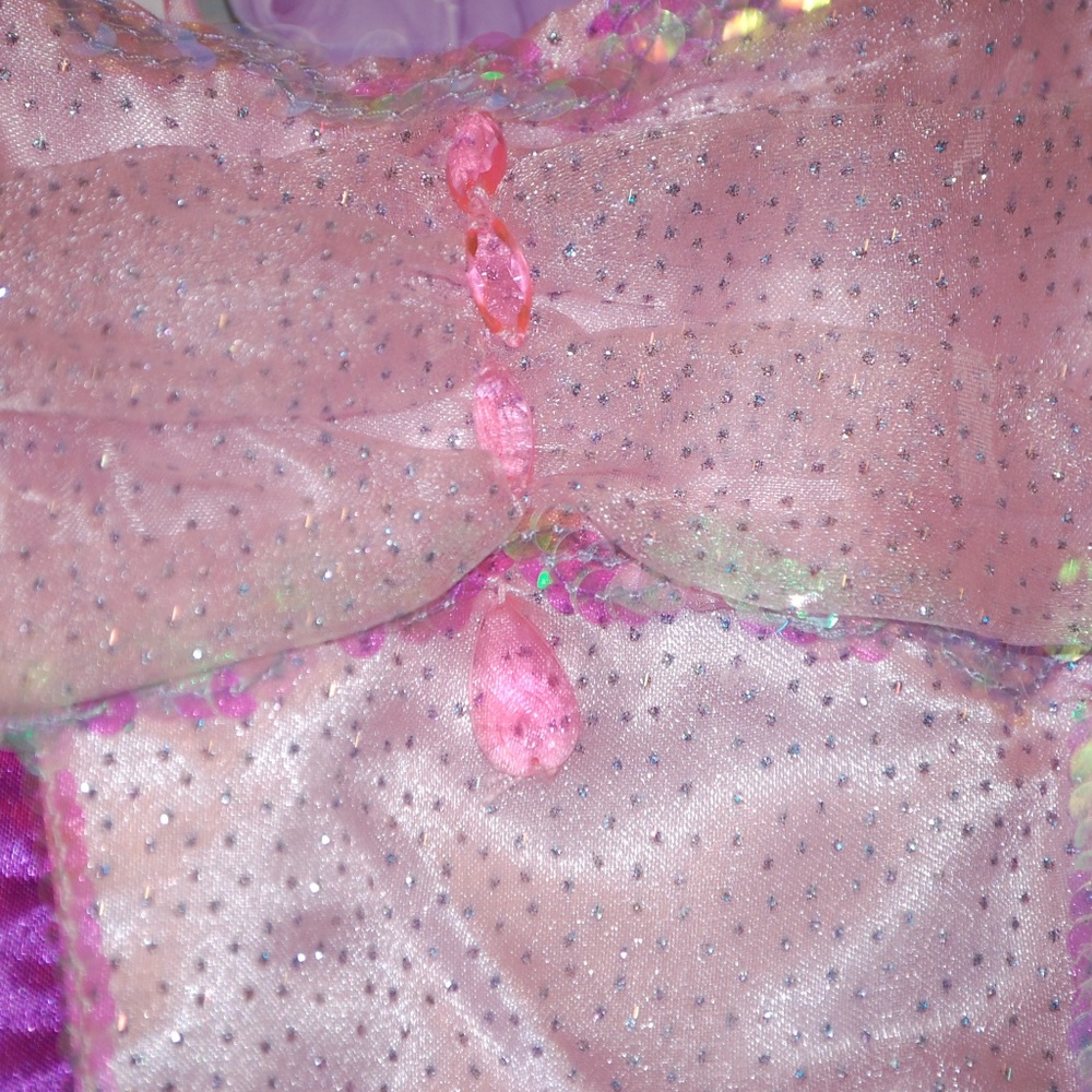 Mermaid Ariel little girl size 4-6x kids costume - Picture 4 of 8